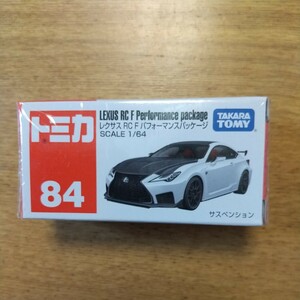 ★未開封★　８４　レクサス　RC　F　パフォーマンスパッケージ