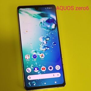 AQUOS zero6 Softbank A102SH ホワイト☆ 判定〇