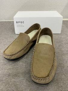 ! free shipping BPQC moccasin juice small size 22cm leather | is lako Camel beautiful goods 