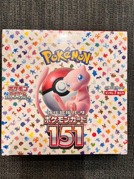 新品未開封！　ポケモンカード151 1BOX シュリンク付き