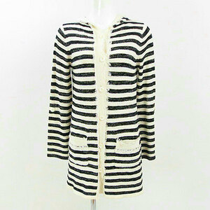  Mayson Grey MAYSON GRAY white black border cardigan 2