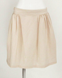  mezzo n fox MAISONKITSUNE beige gathered skirt L