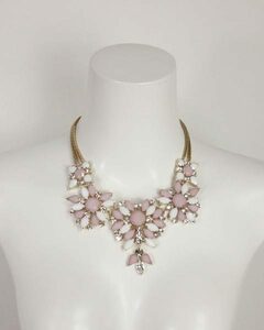  Pinky & Diane PINKY & DIANNE white pink necklace 