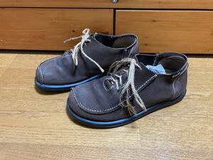 TRACER! leather shoes * size 41 25.5~26cm about Brown 