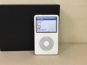 アップル　iPod classic A1136 30GB　ホワイト　