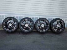 中古 BMW/MINI/ミニ/クロスオーバー/DUNLOP/ダンロップ/205/55R17 91Q/17インチAW/スタッドレスタイヤ+ホイール(17×7J)4本セット/2014年製_画像1