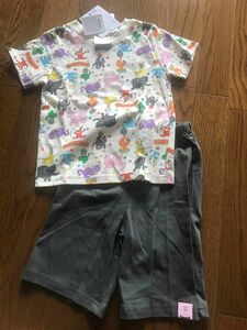 半袖Tシャツ ハーフパンツ 上下セット子供服　バーバパパ