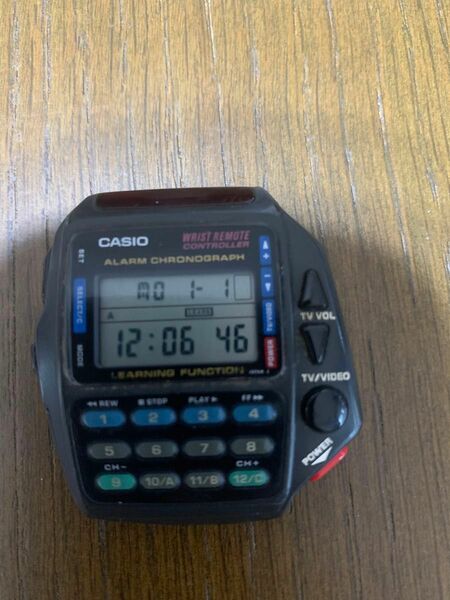 カシオ 腕時計型の赤外線リモコン「腕リモ」(CMD-50)