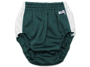 (L size ) jersey cloth * side line high leg bruma green 