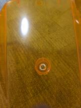 AF28 AF27 スーパーディオ ディオ スケルトン カウル セット オレンジ 中古品 社外 外装 ディスク化にも_画像3