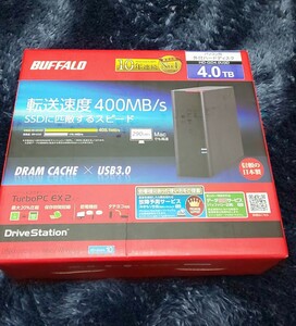 BUFFALO バッファロー DriveStation HD-GDU3D 4TB 外付けハードディスク