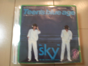 即決 EP レコード sky TEEN’S BLUE AGE EP8枚まで送料ゆうメール140円