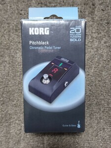 【中古】KORG Pitchblack PB-01 ペダルチューナー