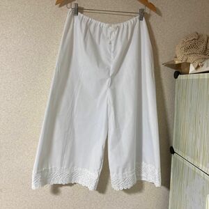 ペチパンツ75センチだT/Cブロード股上深ハンドメイド点物、再販不可、値下げ不可