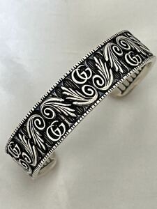 GUCCI Gucci bangle GG bracele SV925 silver accessory 17