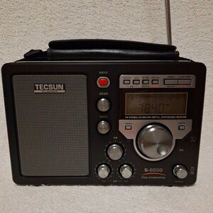 S-8800 TECSUN BCLラジオ 未使用に近い美品
