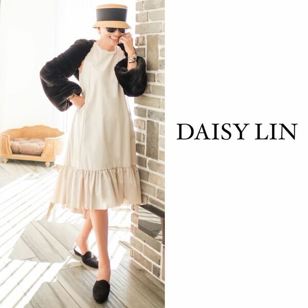 極美品　デイジーリン　DAISY LIN フェアリーマダム　フリルドレス　フィッシュテールワンピース　Fairy Madam