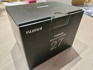 中古 極美品 FUJIFILM XF 27mm F2.8 R WR