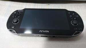PlayStation Vita (プレイステーション ヴィータ) クリスタル・ブラック PCH-1100 ジャンク