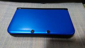  Nintendo 3DS LL blue X black Junk 