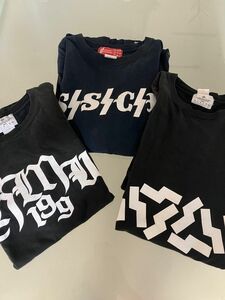 サムズ★SAMS★sam's★Tシャツ★3枚セット★半袖★黒★サイクルロッド★ヘビーメタルワークス★ハーレー★長瀬★ショベル★