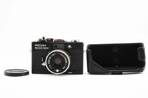 【美品】 リコー RICOH 500 GX レンジファインダー コンパクトカメラ ブラック 動作確認済み #1626