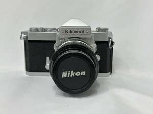 【ジャンク扱い】 Nikon Nikomat　ニコン　ニコマート　フィルムカメラ 　NIKKOR 105ｍｍ　1：2.5　52mm SL-1A　ジャンク　　一眼レフ　