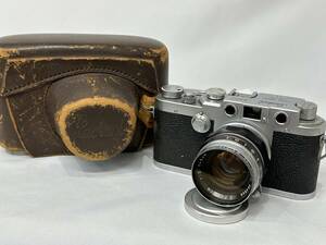 【ジャンク扱い】レオタックス　Leotax　フィルムカメラ　FUJINON　L 1:2　f=5cm レンズ　ワルツ　Walz 43mm　 SL39.3 HAZE-CUT A.C.