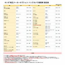 フィットシャトル GG7 GG8 H24.7～ H27.4 ホンダ 純正 バックカメラ 社外 ナビ リアカメラ 接続 ケーブル RCA 変換 RCA013H互換 ATOTO_画像7