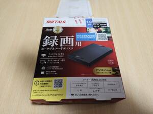 BUFFALO バッファロー HD-PCG1.0U3-BBA 1TB 録画用HDD 未使用&未開封品 保証書付