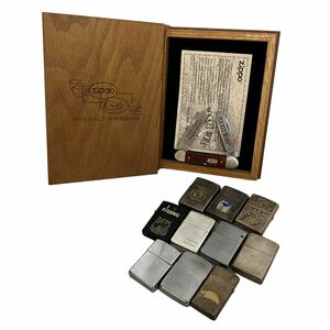 ZIPPO 10個 まとめ ジッポー STERLING SILVER シルバー 喫煙具 付属品有 ガスライター オイルライター