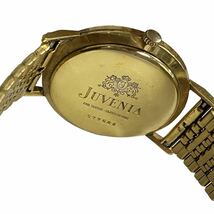 JUVENIA 17JEWELS メンズ 腕時計 ラウンド 手巻き ジュベニア ゴールド アンティーク ヴィンテージ_画像6