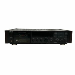 AKAI стерео кассетная дека GX-93 Junk Akai звуковая аппаратура звук оборудование черный электризация возможно 3 head 