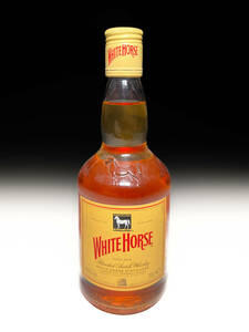 ■古めホワイトホース WHITE HORSE スコッチウイスキー Scotch Whisky 古酒旧酒オールドボトルレトロビンテージ