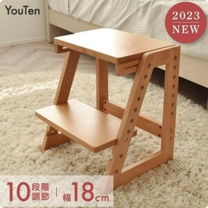  wooden step‐ladder slip prevention attaching step pcs child height adjustment folding 2way wooden ladder ladder stool pcs chair toilet folding BD711