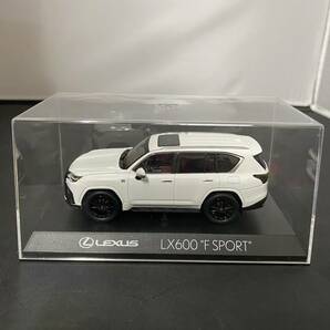 ◆◇京商 1/43 レクサス LX600 F SPORT 左ハンドル ホワイト LEXUS 未開封品 Fスポーツ ホワイトノーヴァ◇◆の画像2