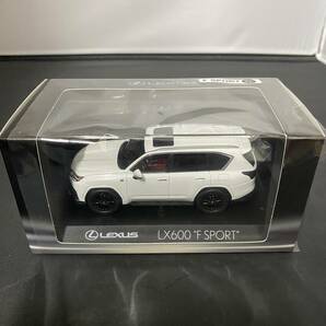 ◆◇京商 1/43 レクサス LX600 F SPORT 左ハンドル ホワイト LEXUS 未開封品 Fスポーツ ホワイトノーヴァ◇◆の画像1