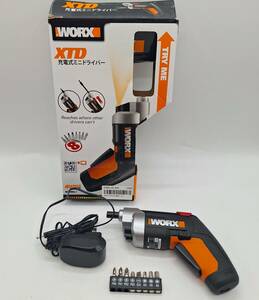 WORX 充電式 ミニ ドライバー 電動ドライバー XTD WX251L.1 髙儀 (Takagi) 美品 工具 【4985】 