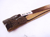 《京都一輝堂》【着物】 和装小物 帯締め 帯締 高麗組 金糸 撚り房 R6W-229_画像3