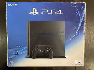 1 jpy ~ new goods unused * valuable rare * Sony PlayStation PlayStation 4 jet * black (CUH-1200AB01)[ Manufacturers production end ]3