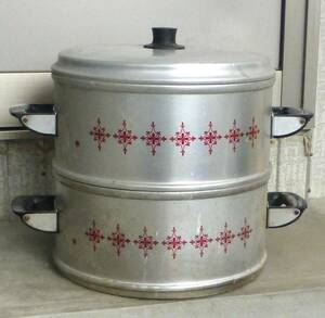 ◆　昭和レトロ　アサヒ　セイロ　蒸し器　　アルミ鍋