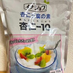 イナショク　杏仁-10杏仁豆腐の素　750g なめらかでとろける杏仁　杏仁プリン