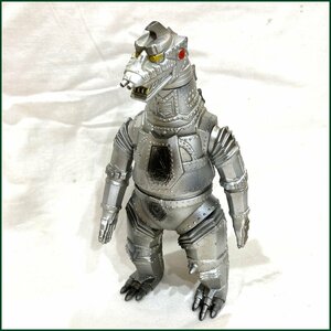 中古やや難あり●バンダイ/BANDAI●メカゴジラ フィギュア 1983年 ゴジラ 怪獣 特撮 人形 ソフビ 昭和レトロ