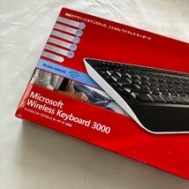 未開封●マイクロソフト/Microsoft●ワイヤレスキーボード 3000 パソコン 2.4GH.z　②_画像3