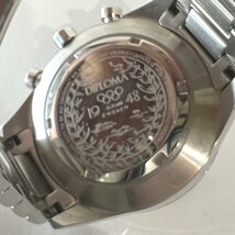 ◆KNUT GADD◆クヌートガッド STOCKHOLM CULT CHRONO メンズ腕時計クオーツ 黒文字盤 中古 電池切れ_画像5