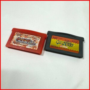 中古●ゲームボーイアドバンス用ソフト セット●ポケットモンスター ファイアレッド/ポケモン不思議なダンジョン 動作未確認 現状品 札幌