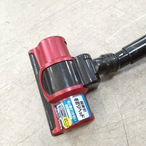 中古●アイリスオーヤマ● 電気掃除機 サイクロンスティッククリーナー ESC-55K R レッド_画像3