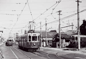 飾って楽しむ鉄道写真（西鉄北九州線：よみがえる北九州の街並み） NO.223520011