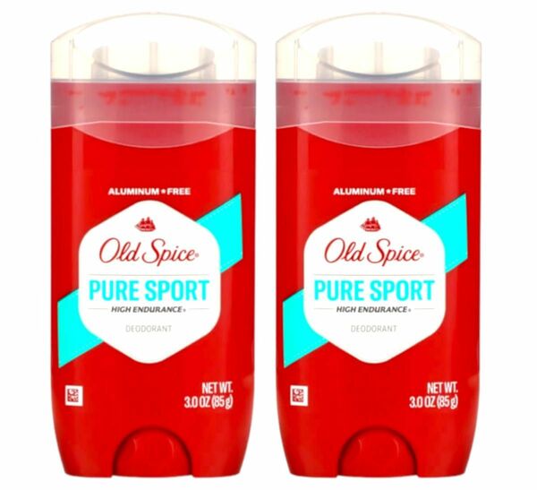 オールドスパイス ピュアスポーツ デオドラント ハイエンデュランス オリジナル Old Spice 制汗剤85g。2個セット