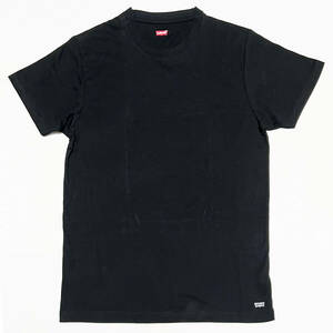 ■Levis/リーバイス・クルーネック無地Tシャツ・ブラックLL新品■